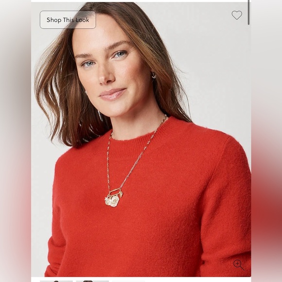 J. Crew Crewneck Sweater in extra-soft yarn, Small - Picture 6 of 6